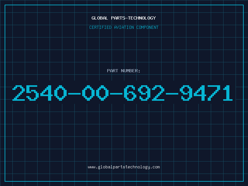 Aviation Part 2540-00-692-9471