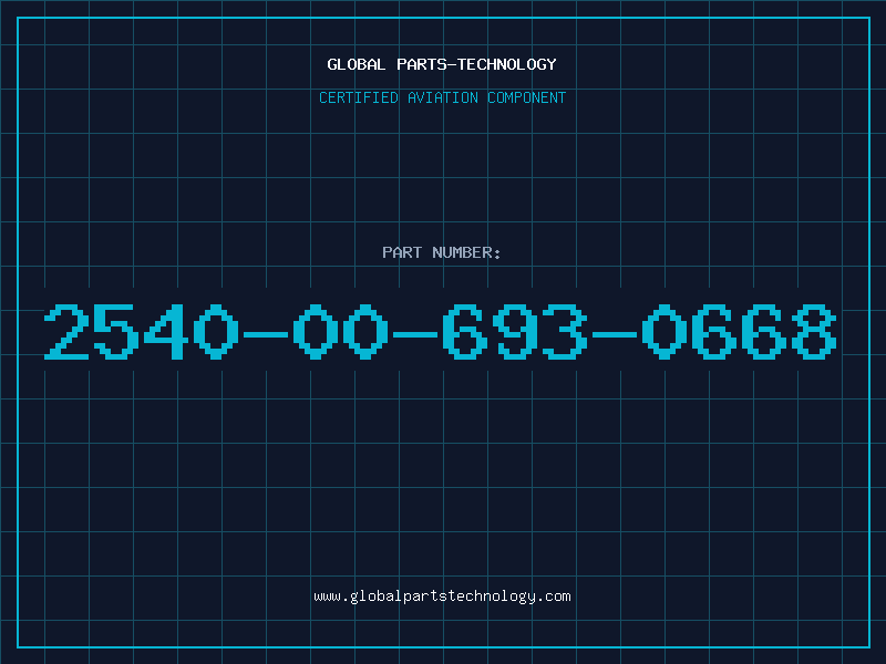 Aviation Part 2540-00-693-0668