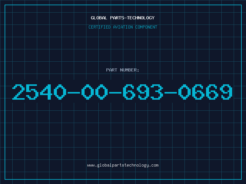 Aviation Part 2540-00-693-0669