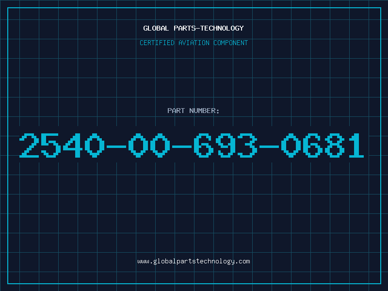 Aviation Part 2540-00-693-0681