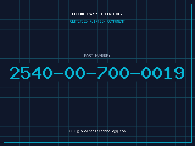 Aviation Part 2540-00-700-0019