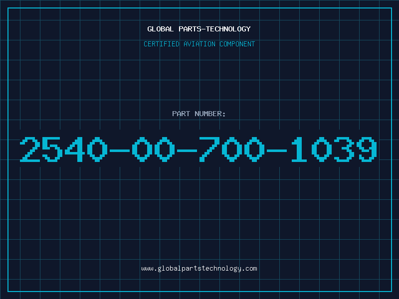 Aviation Part 2540-00-700-1039