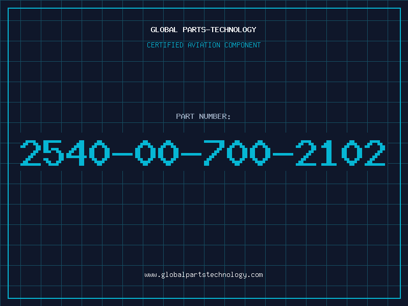 Aviation Part 2540-00-700-2102