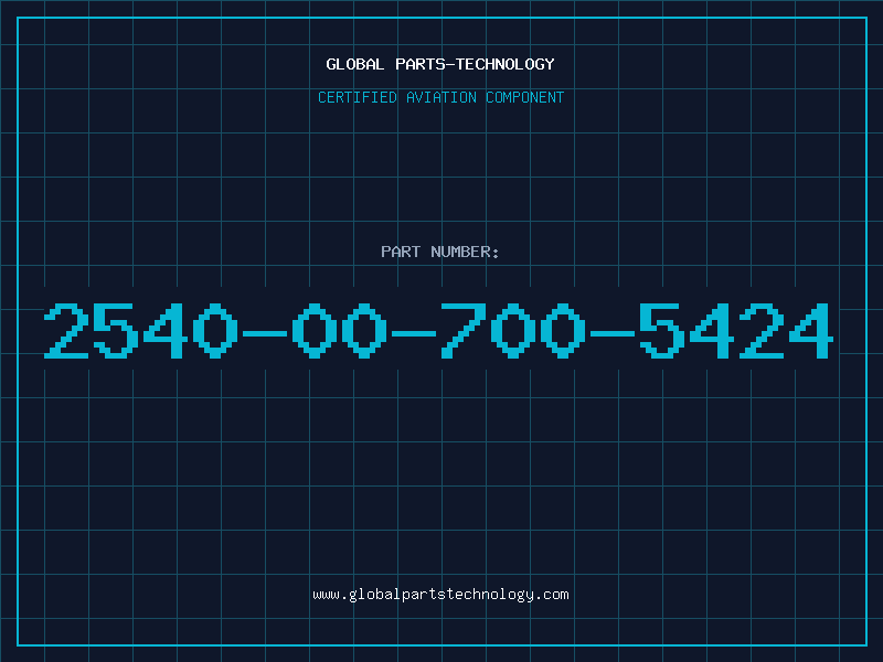 Aviation Part 2540-00-700-5424