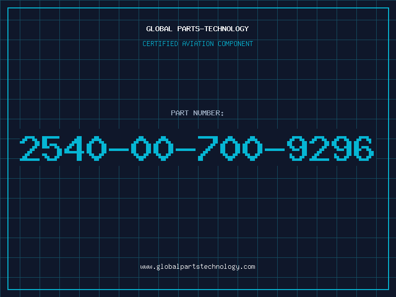 Aviation Part 2540-00-700-9296