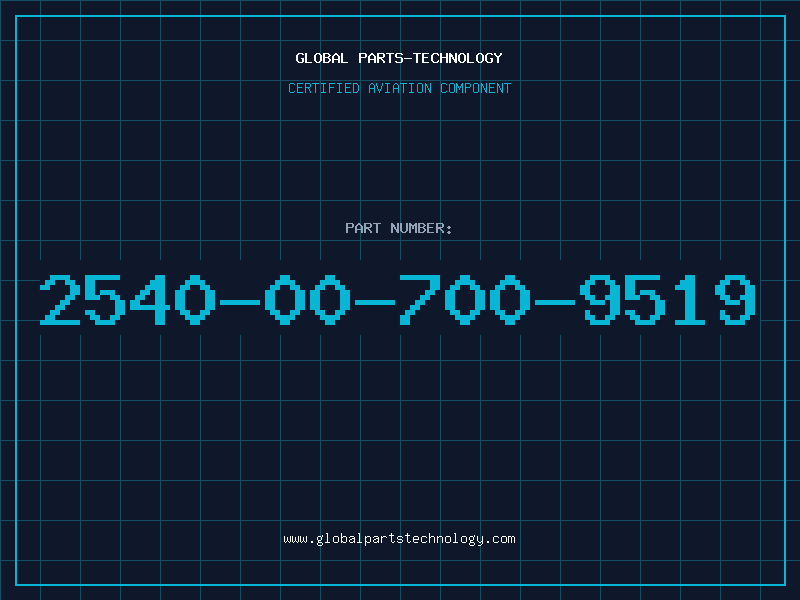 Aviation Part 2540-00-700-9519