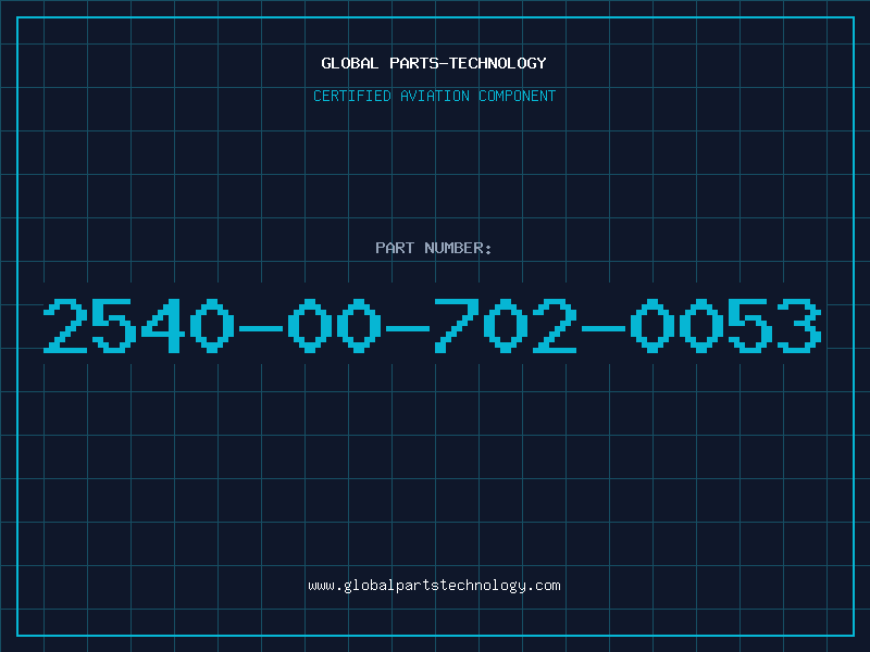 Aviation Part 2540-00-702-0053