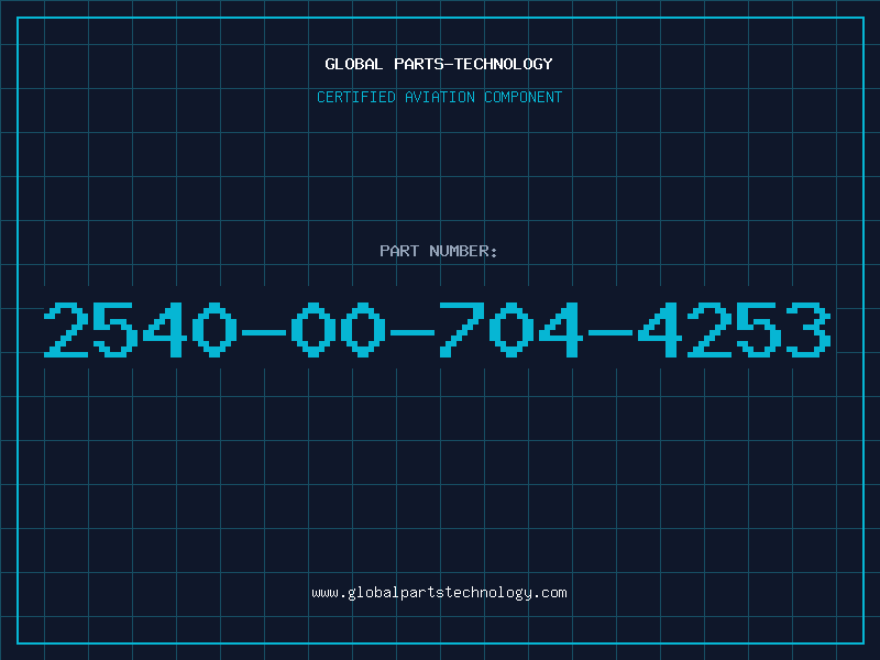 Aviation Part 2540-00-704-4253