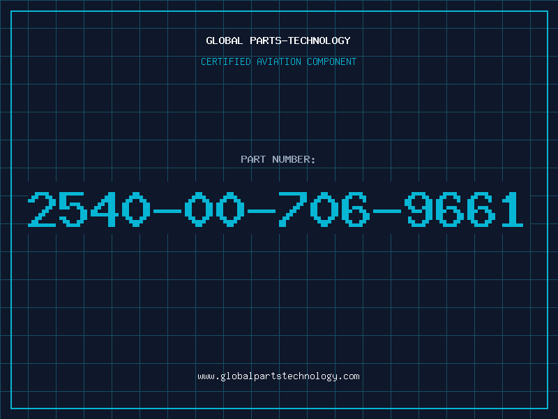 Aviation Part 2540-00-706-9661