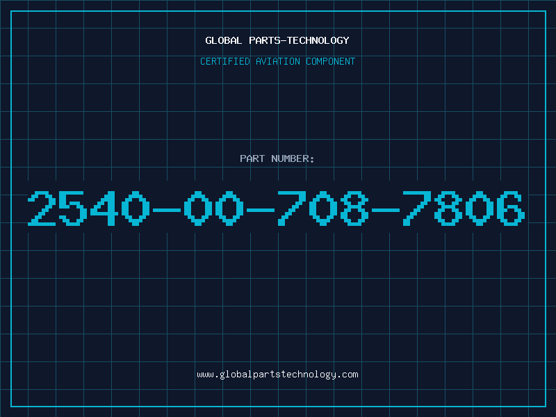 Aviation Part 2540-00-708-7806
