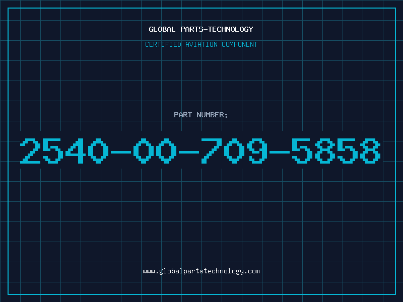 Aviation Part 2540-00-709-5858
