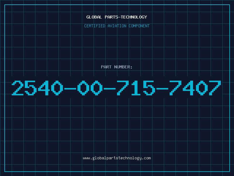 Aviation Part 2540-00-715-7407