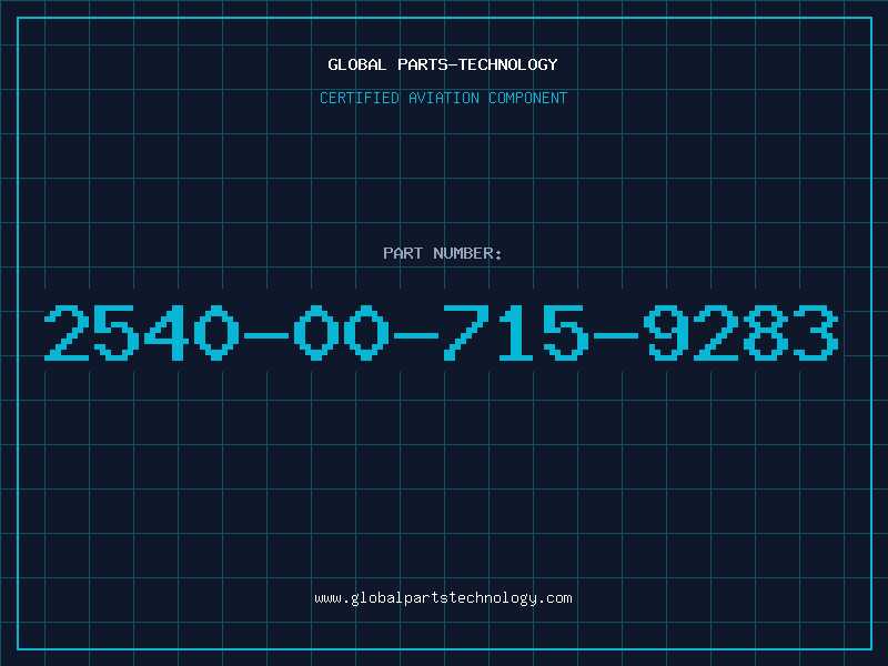 Aviation Part 2540-00-715-9283