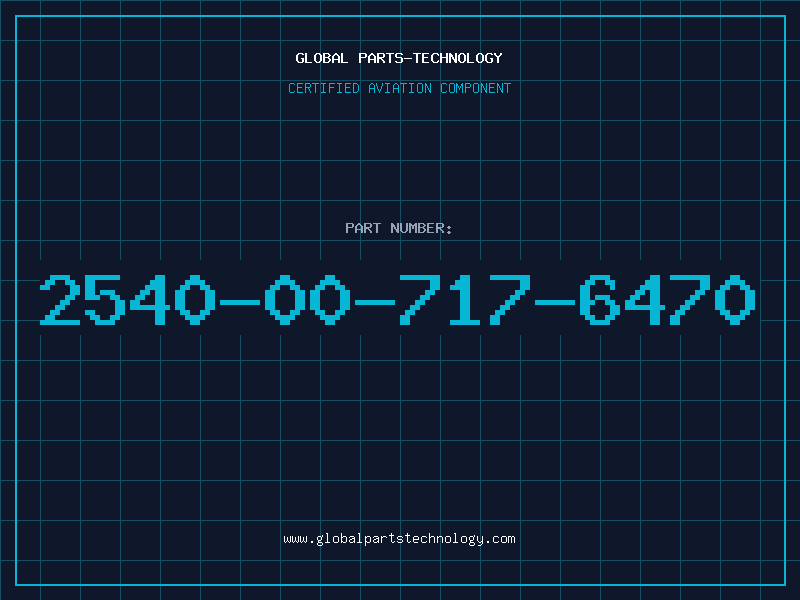 Aviation Part 2540-00-717-6470