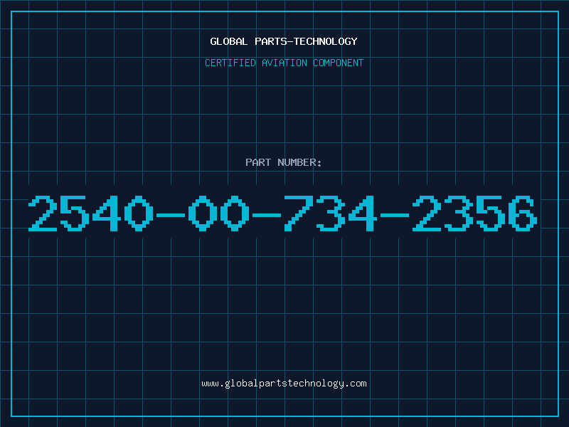 Aviation Part 2540-00-734-2356