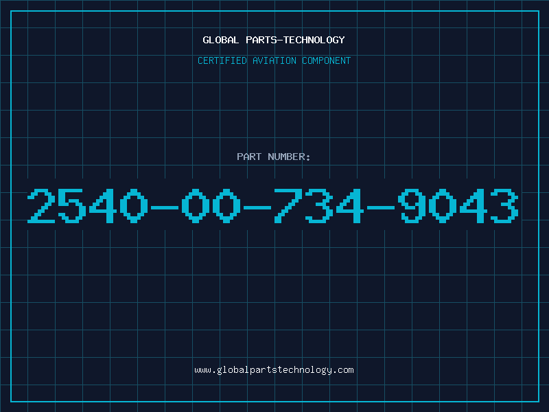Aviation Part 2540-00-734-9043