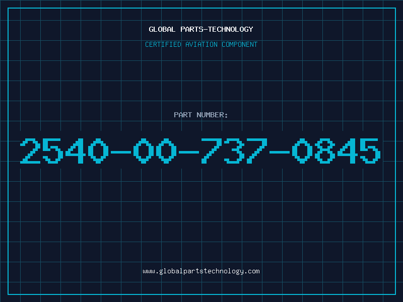 Aviation Part 2540-00-737-0845