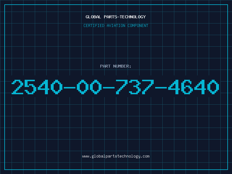 Aviation Part 2540-00-737-4640