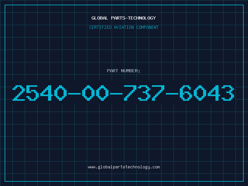 Aviation Part 2540-00-737-6043