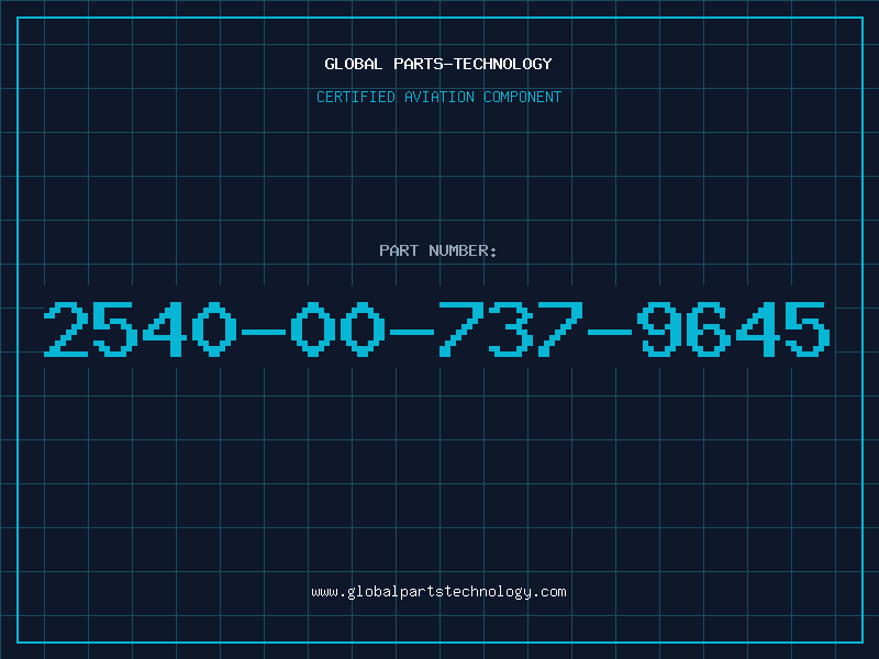 Aviation Part 2540-00-737-9645
