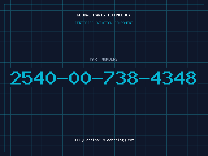 Aviation Part 2540-00-738-4348