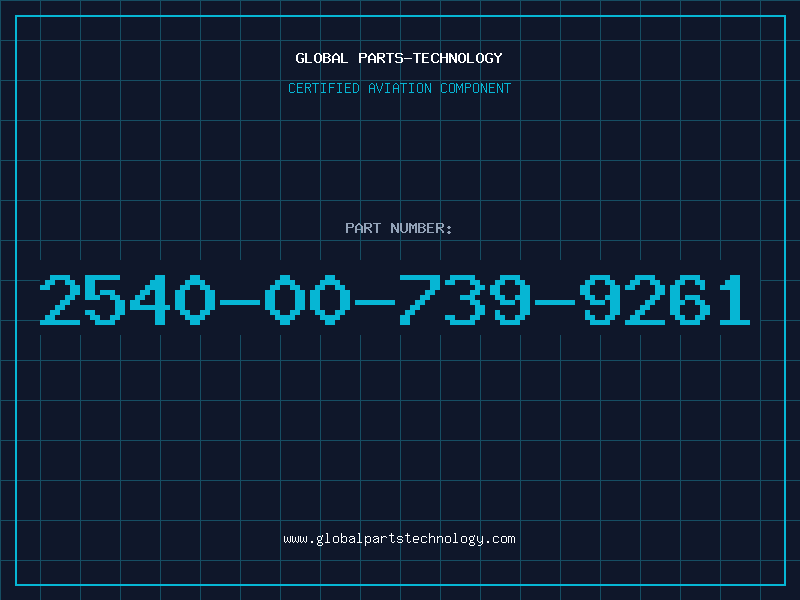 Aviation Part 2540-00-739-9261