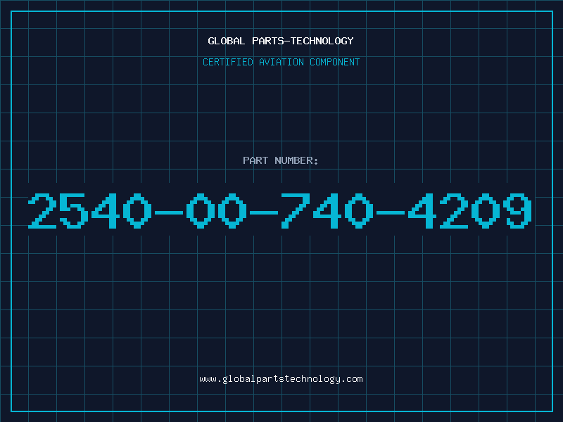 Aviation Part 2540-00-740-4209