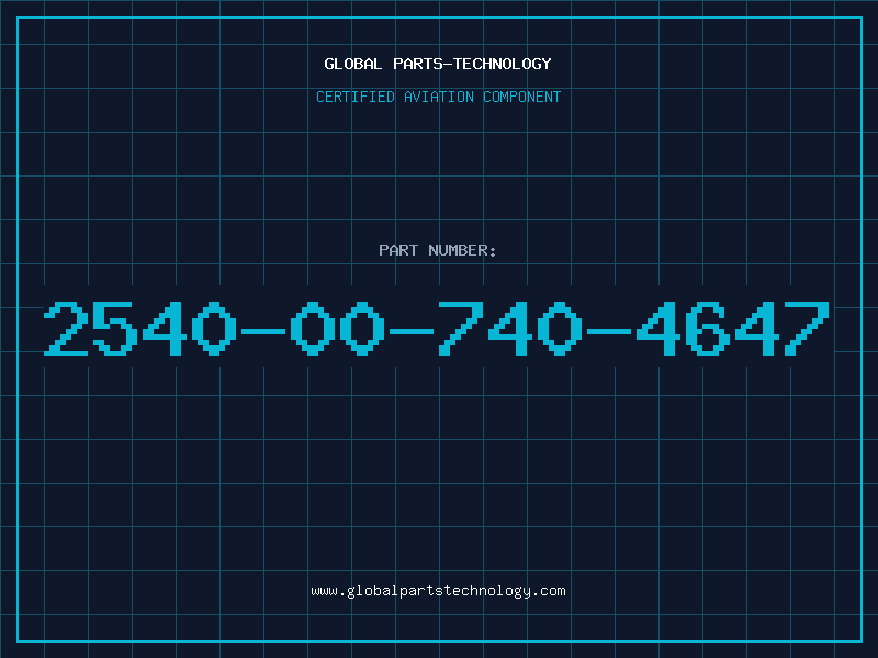 Aviation Part 2540-00-740-4647