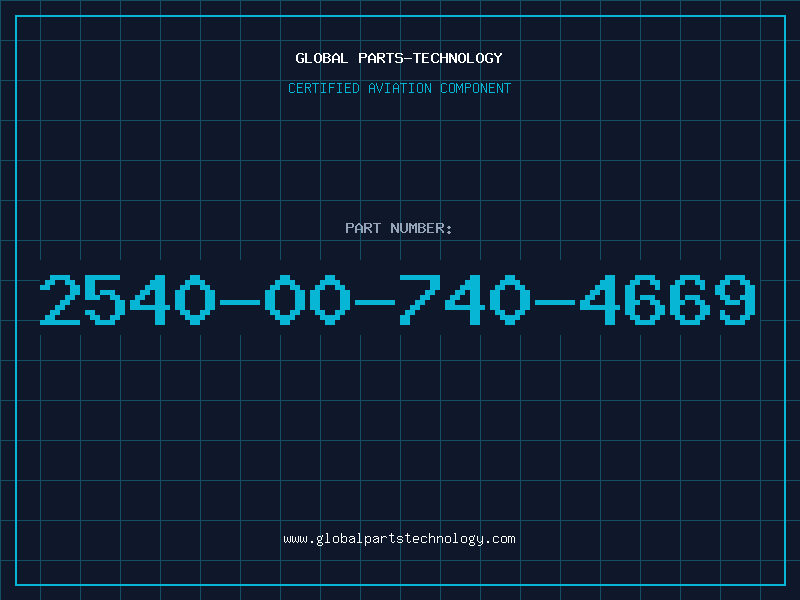 Aviation Part 2540-00-740-4669