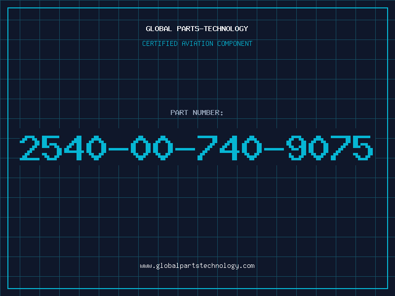 Aviation Part 2540-00-740-9075