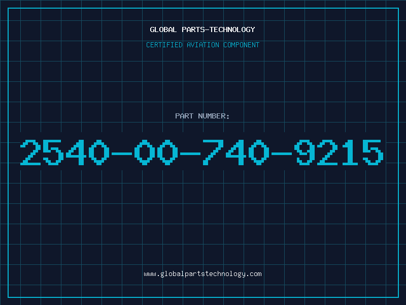 Aviation Part 2540-00-740-9215