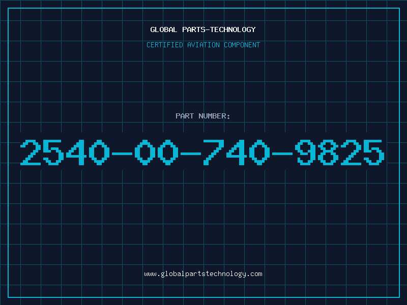 Aviation Part 2540-00-740-9825