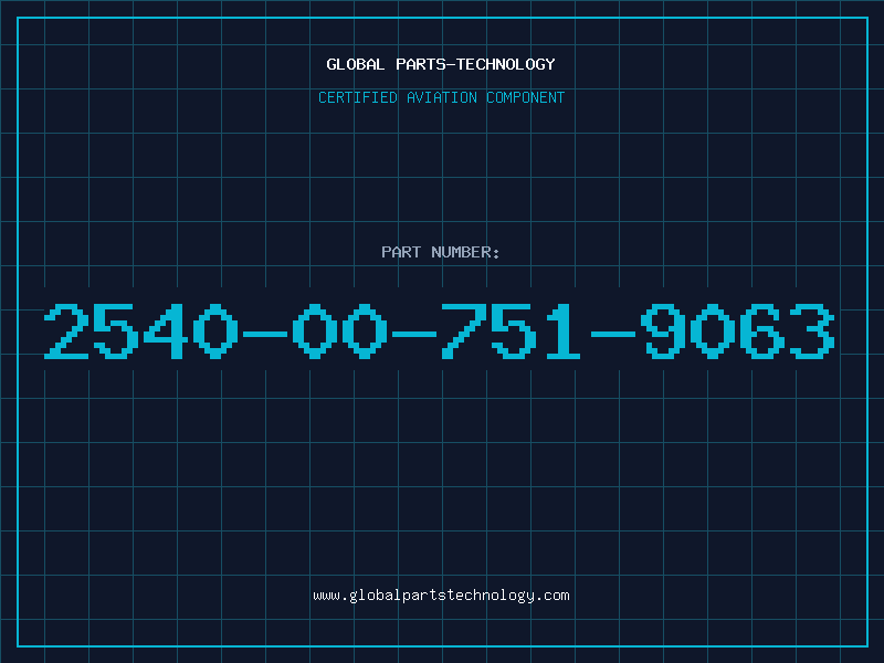 Aviation Part 2540-00-751-9063