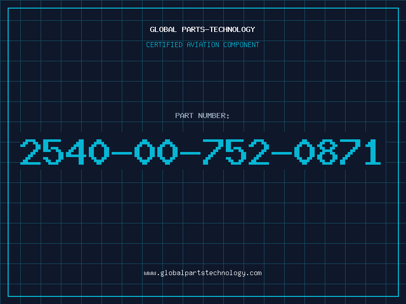 Aviation Part 2540-00-752-0871