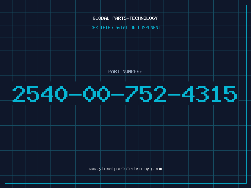 Aviation Part 2540-00-752-4315