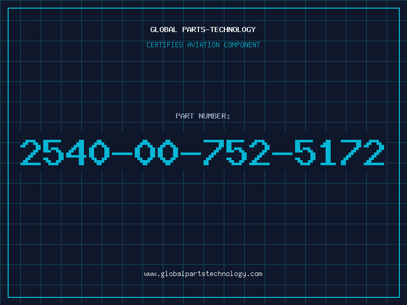 Aviation Part 2540-00-752-5172