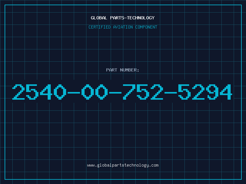 Aviation Part 2540-00-752-5294