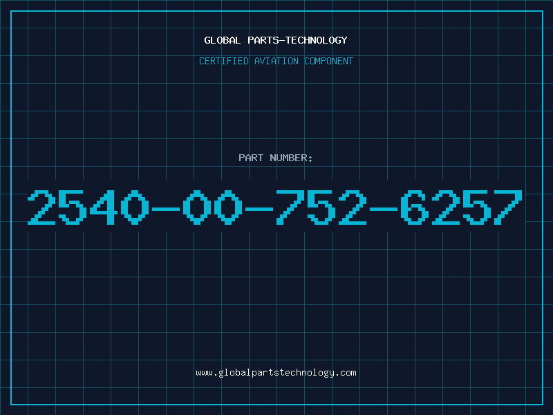 Aviation Part 2540-00-752-6257
