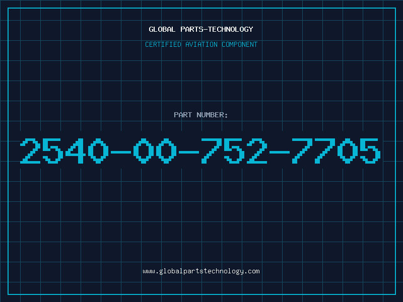 Aviation Part 2540-00-752-7705