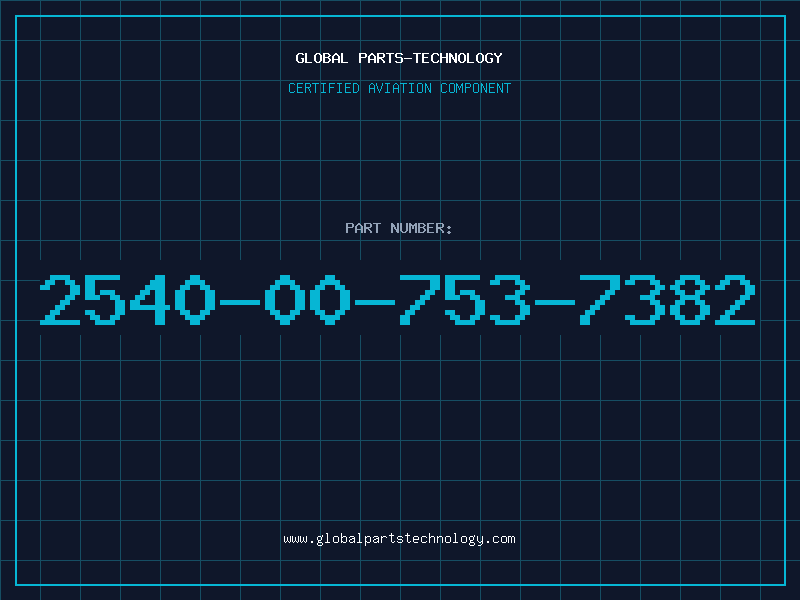 Aviation Part 2540-00-753-7382
