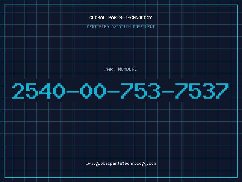 Aviation Part 2540-00-753-7537