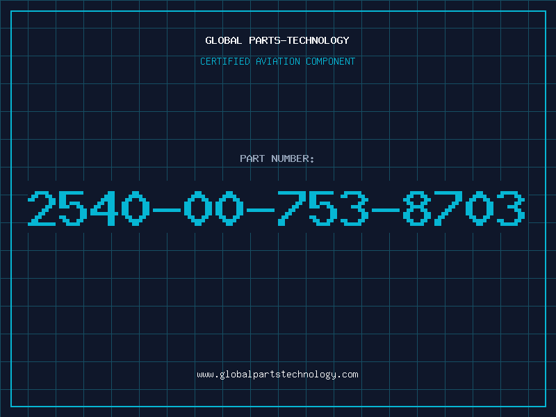 Aviation Part 2540-00-753-8703
