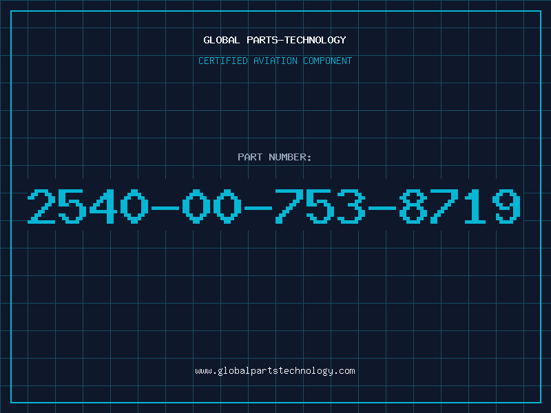 Aviation Part 2540-00-753-8719