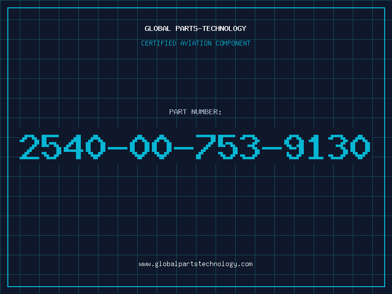 Aviation Part 2540-00-753-9130