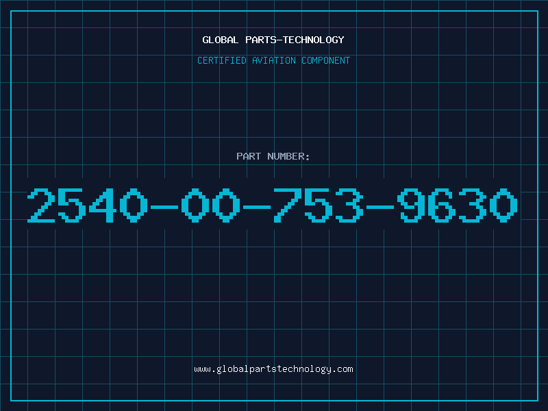 Aviation Part 2540-00-753-9630