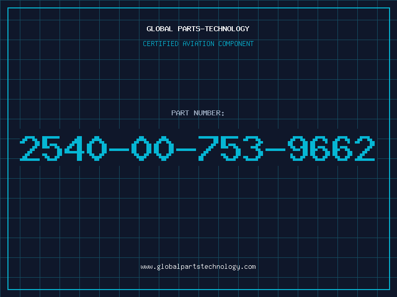 Aviation Part 2540-00-753-9662