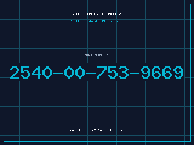 Aviation Part 2540-00-753-9669
