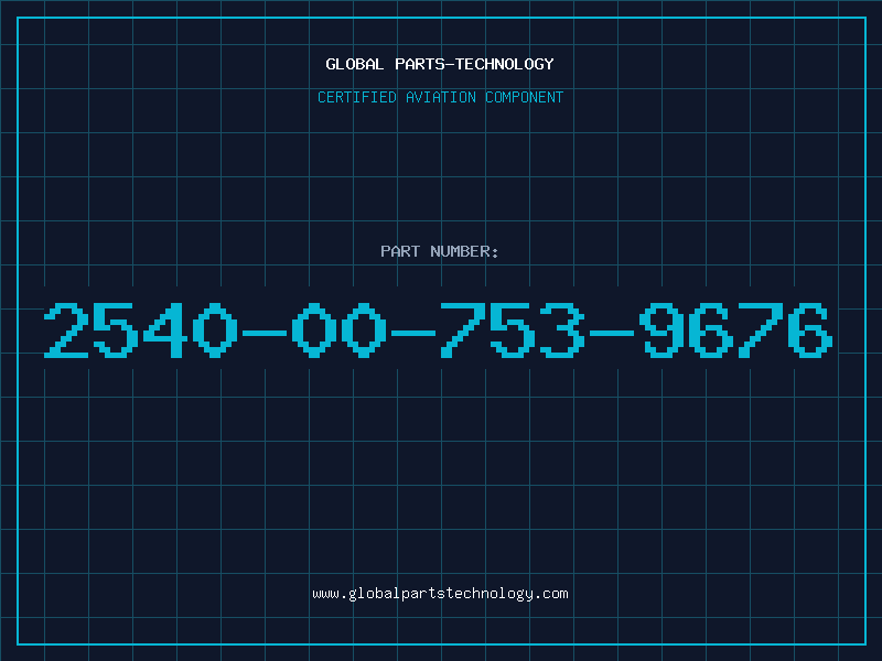 Aviation Part 2540-00-753-9676
