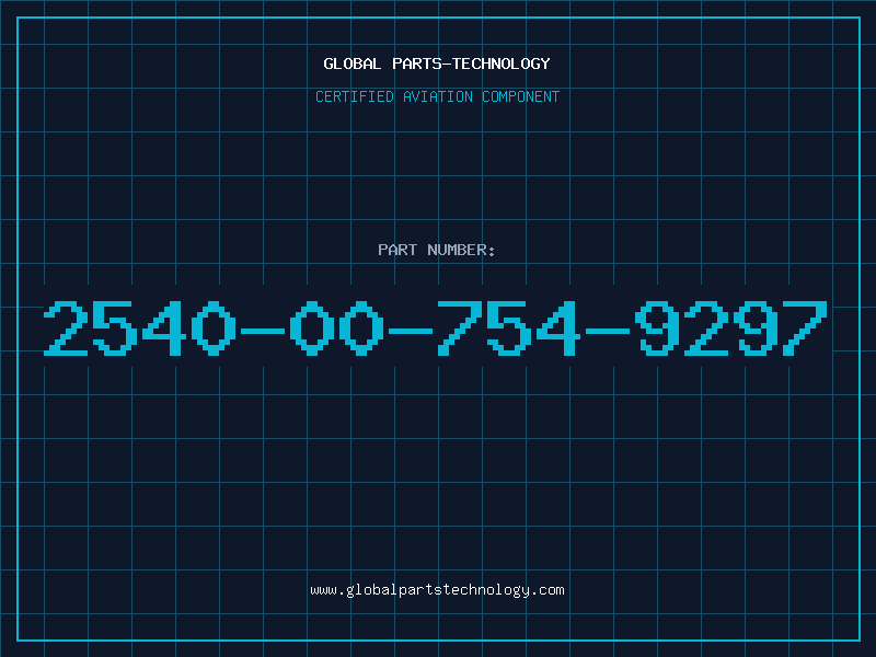 Aviation Part 2540-00-754-9297
