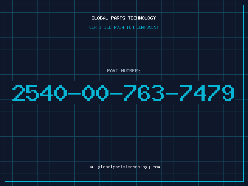 Aviation Part 2540-00-763-7479